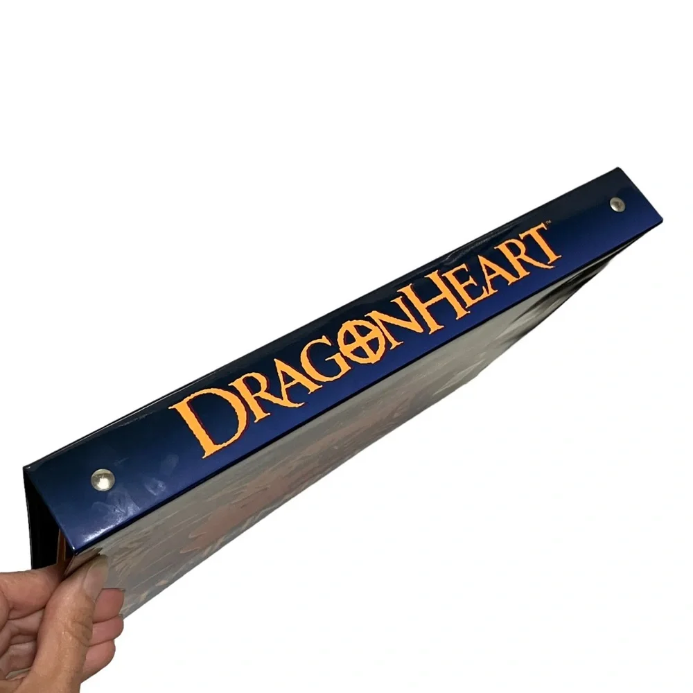 Vintage 1996 DragonHeart Movie 3 Ring Binder & 2 Pocket Folder Impact USA NEW